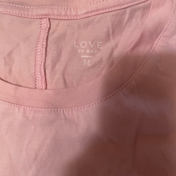 NWT LOVE BY GAP PINK GRAPHIC T- SHIRT “SATURDAY SUNDAY REPEAT LARGE - Picture 5 of 8